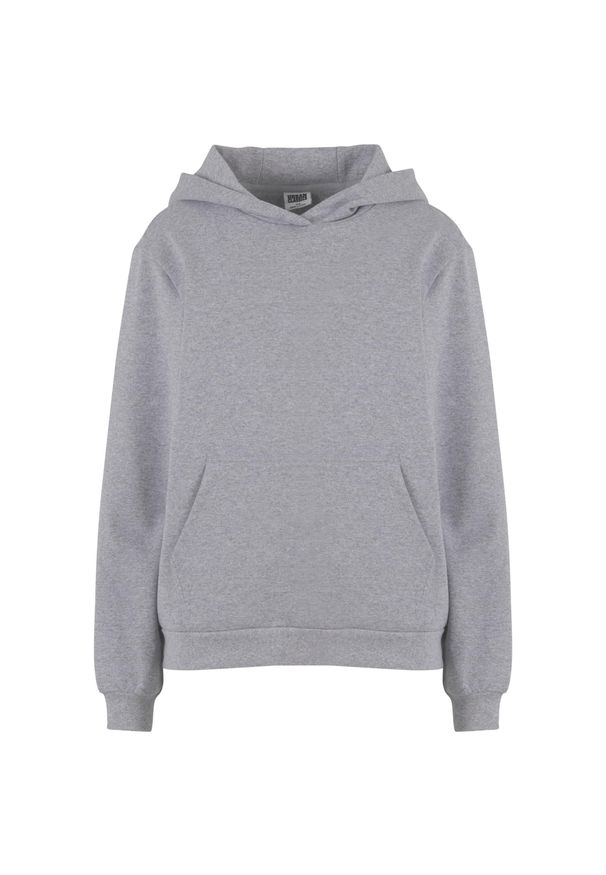 Bluza damska z kapturem Urban Classics Loose Light Brushed. Typ kołnierza: kaptur. Kolor: szary