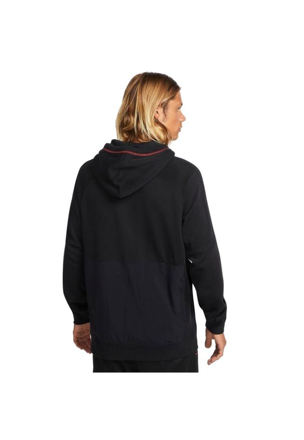 Bluza dresowa sportowa męska Nike FC Fleece Hoodie. Kolor: czerwony, czarny, wielokolorowy. Materiał: bawełna, poliester. Sport: piłka nożna