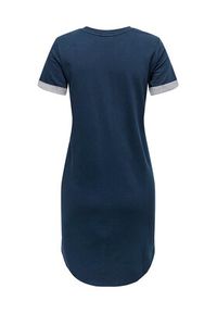 JDY Sukienka codzienna Ivy 15174793 Niebieski Regular Fit. Okazja: na co dzień. Kolor: niebieski. Materiał: bawełna. Typ sukienki: proste. Styl: casual #7