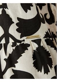 LOLA CASADEMUNT Sukienka letnia LS2616040 Czarny Regular Fit. Kolor: czarny. Materiał: bawełna. Sezon: lato #3