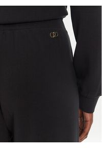 Liu Jo Sport Spodnie dresowe TA5229 J4869 Czarny Relaxed Fit. Kolor: czarny. Materiał: syntetyk
