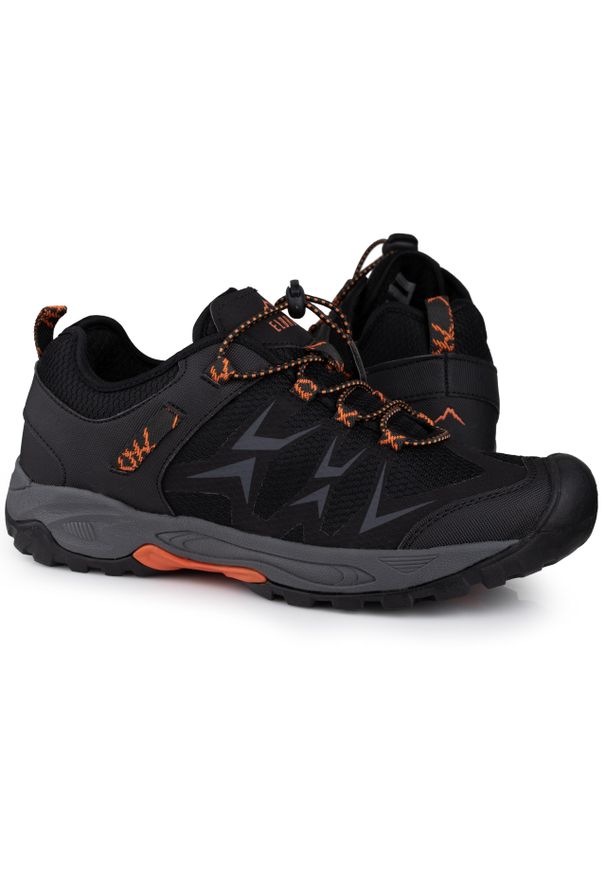 Buty meskie trekingowe Elbrus CALTER. Kolor: szary, czarny, wielokolorowy, pomarańczowy