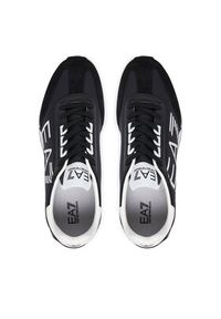 EA7 Emporio Armani Sneakersy 7X000541 AF18609 MZ175 Czarny. Kolor: czarny. Materiał: skóra #6