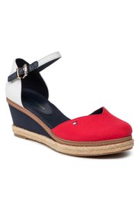 TOMMY HILFIGER - Espadryle Tommy Hilfiger. Kolor: czerwony #1