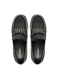 Karl Lagerfeld - KARL LAGERFELD Mokasyny KL42125S Czarny. Kolor: czarny. Materiał: skóra #5