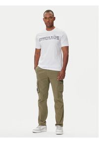 Aeronautica Militare T-Shirt 252TS1942UJ00538 Biały Regular Fit. Kolor: biały. Materiał: bawełna #5