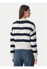 Tommy Jeans Sweter DW0DW22926 Granatowy Loose Fit. Kolor: niebieski. Materiał: bawełna #5