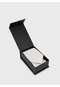 Pako Lorente - PAKO LORENTE – Jedwabny beżowy krawat męski. Okazja: na ślub cywilny, na wesele, na imprezę. Kolor: beżowy. Materiał: jedwab. Styl: elegancki #5