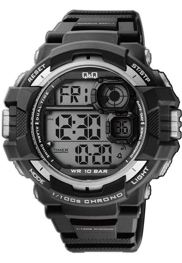 Zegarek męski QQ M143-002 czarny. Kolor: czarny