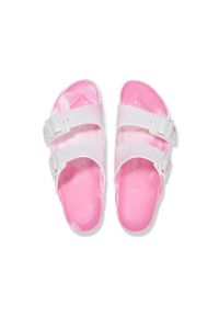 Klapki dla dzieci Birkenstock Arizona Eva. Kolor: różowy. Materiał: syntetyk, materiał