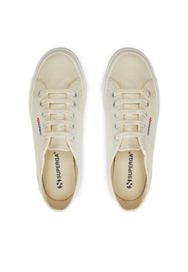Superga Tenisówki 2750 Beżowy. Kolor: beżowy. Materiał: materiał