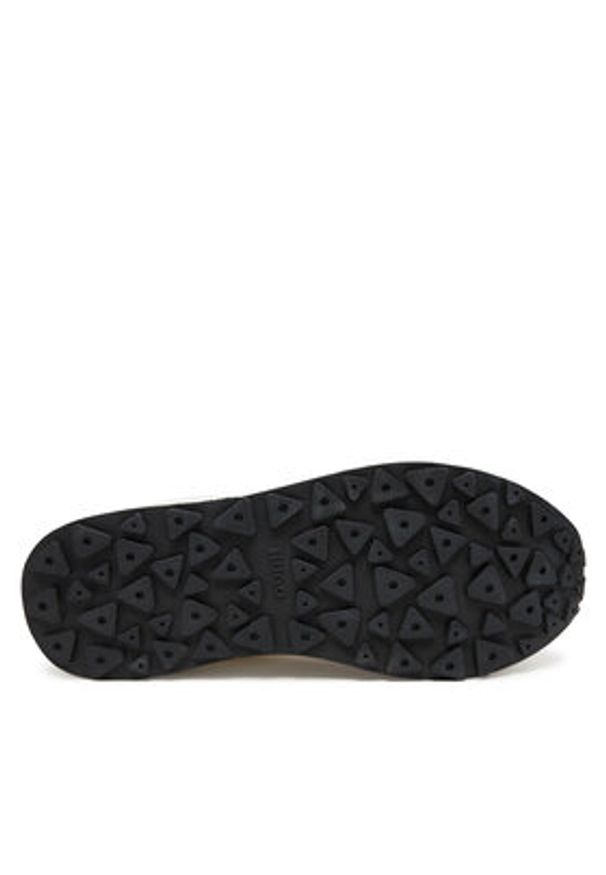 Hugo - HUGO Sneakersy Kiria Runn hsdme 50541592 Écru. Materiał: zamsz, skóra