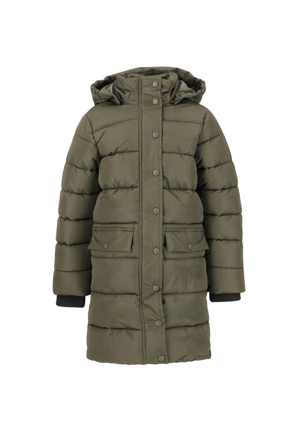 ZigZag - Parka dla dzieci Zigzag Luisa. Kolor: zielony. Materiał: puch. Styl: sportowy