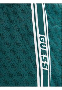 Guess Spodnie dresowe Z5BB19 K2042 Zielony Regular Fit. Kolor: zielony. Materiał: syntetyk #5