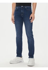 Karl Lagerfeld Jeans Jeansy 245D1102 Granatowy Skinny Fit. Kolor: niebieski