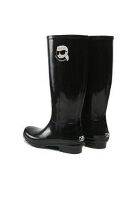 Karl Lagerfeld - KARL LAGERFELD Kalosze KL47090N Czarny. Kolor: czarny. Materiał: syntetyk #5