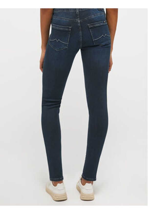 Mustang Jeansy Shelby 1013582 Granatowy Slim Fit. Kolor: niebieski