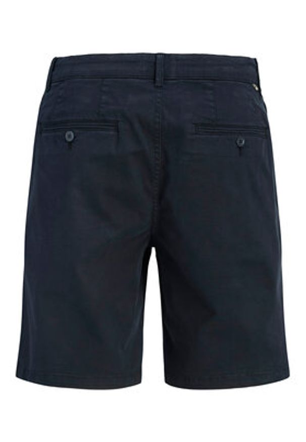 Jack & Jones Szorty materiałowe Ace Vance 12293005 Granatowy Regular Fit. Kolor: niebieski. Materiał: bawełna