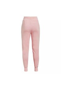 Spodnie dresowe dziewczęce Under Armour Rival Fleece Joggers. Kolor: różowy. Materiał: dresówka. Sport: turystyka piesza