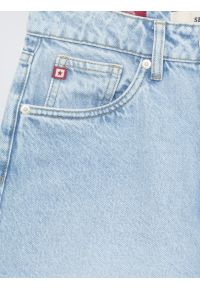 Big-Star - Szorty damskie jeansowe niebieskie Selene 101. Stan: podwyższony. Kolor: niebieski. Materiał: jeans. Długość: krótkie. Sezon: lato. Styl: vintage, retro, elegancki #2
