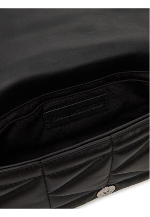 Karl Lagerfeld - KARL LAGERFELD Torebka A1W30435 Czarny. Kolor: czarny. Materiał: skórzane