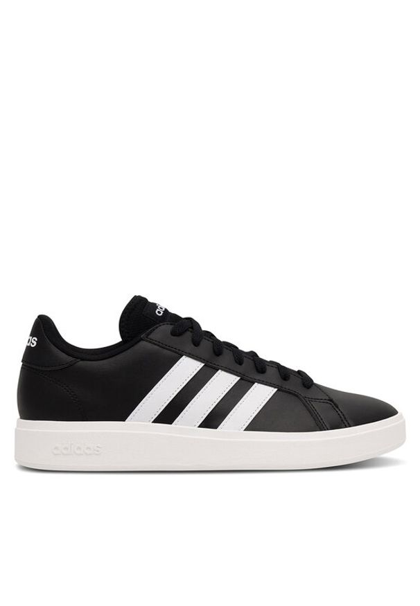 Adidas - adidas Sneakersy GRAND COURT BASE 2.0 GW9251 Czarny. Kolor: czarny. Materiał: materiał