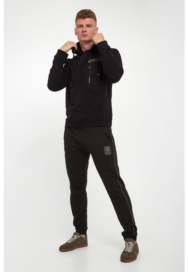 Aeronautica Militare - Spodnie dresowe męskie AERONAUTICA MILITARE. Materiał: dresówka