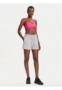 Under Armour Szorty sportowe Rival Fleece Short 1382723-011 Szary Loose Fit. Kolor: szary. Materiał: bawełna #5