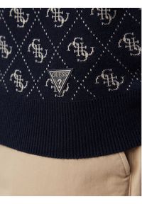 Guess Polo M6YR10 Z0915 Granatowy Regular Fit. Typ kołnierza: polo. Kolor: niebieski. Materiał: syntetyk #5