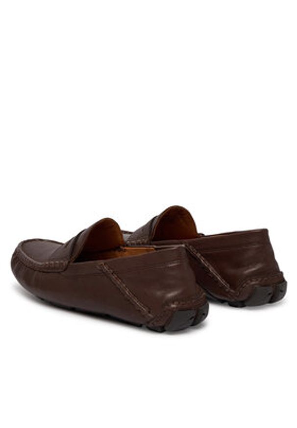 Polo Ralph Lauren Mokasyny 803P07633002 Brązowy. Kolor: brązowy. Materiał: skóra