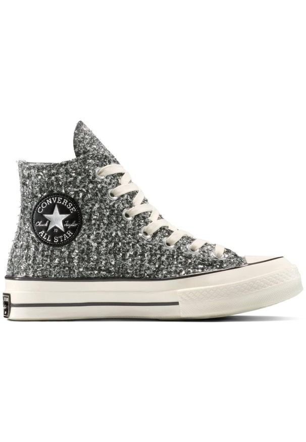 Buty sportowe Converse Chuck 70. Kolor: szary. Materiał: materiał. Sport: fitness