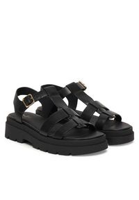 Geox Sandały Adacter S B D670NA 00043 C9999 Czarny. Kolor: czarny. Materiał: skóra #2