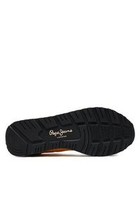 Pepe Jeans Sneakersy Brit Fun M PMS31046 Żółty. Kolor: żółty