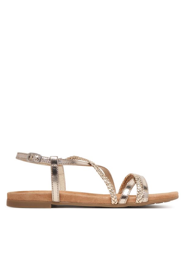 Sandały Tamaris. Kolor: złoty