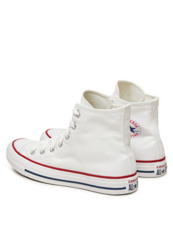 Converse Trampki Chuck Taylor All Star Classic M7650 W Biały. Kolor: biały. Materiał: materiał
