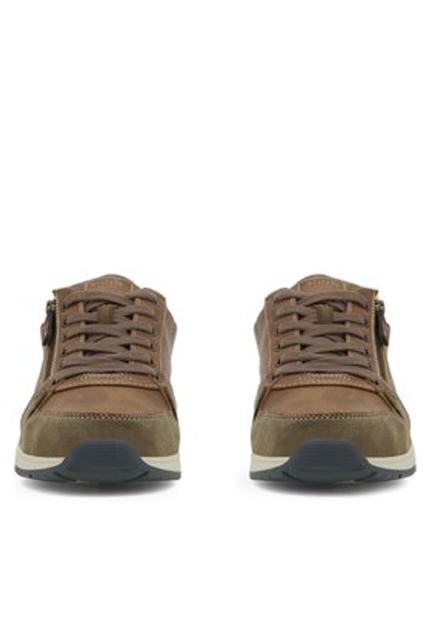 Mustang Sneakersy 4154-313 Brązowy. Kolor: brązowy. Materiał: skóra