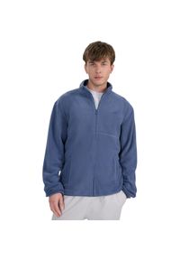 4f - Polar męski 4F M357 denim 4FWAW25TFLEM357 32S ROZMIAR L. Kolor: niebieski. Materiał: denim, polar #1