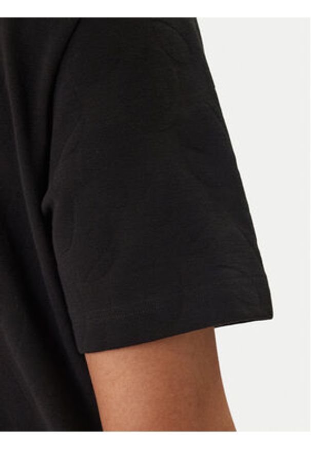 BOSS T-Shirt Member 50558867 Czarny Relaxed Fit. Kolor: czarny. Materiał: bawełna