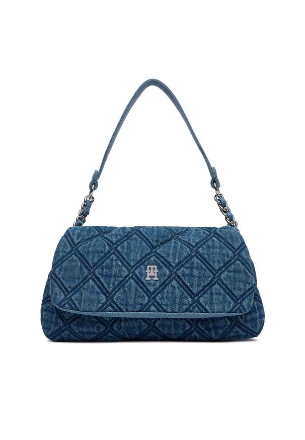 TOMMY HILFIGER - Torebka Tommy Hilfiger. Kolor: niebieski