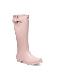 Hunter Kalosze HFW-006 Różowy. Kolor: różowy. Materiał: kauczuk #10