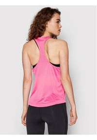 Reebok Koszulka techniczna Mesh Back H65583 Różowy Slim Fit. Kolor: różowy. Materiał: syntetyk #3