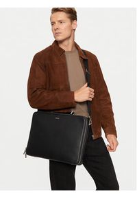 Calvin Klein Torba na laptopa Ck Sleek Laptop Bag K50K512738 Czarny. Kolor: czarny. Materiał: skóra #5