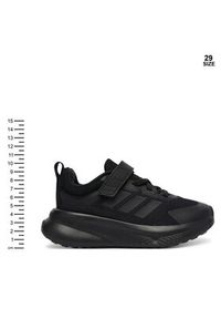 Adidas - adidas Sneakersy Fortarun 4.0 JQ5195 Czarny. Kolor: czarny. Materiał: materiał #2