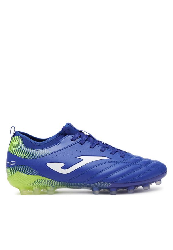 Joma Buty do piłki nożnej Numero-10 2504 N10S2504AG Niebieski. Kolor: niebieski. Materiał: skóra