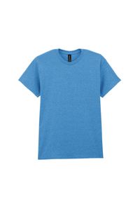 GILDAN - Ciężka Bawełniana Koszulka Unisex Dla Dorosłych. Kolor: wielokolorowy, turkusowy, niebieski. Materiał: bawełna