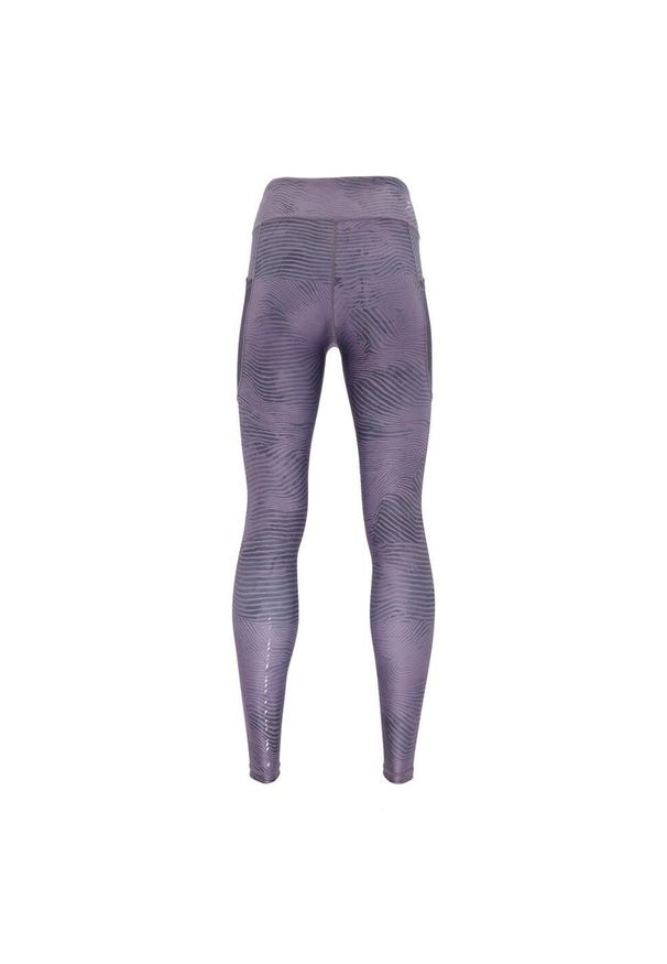 Legginsy sportowe dmaskie Silvini Veroli. Kolor: czerwony, wielokolorowy, fioletowy