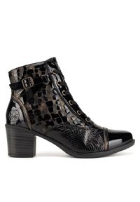 Rieker Trzewiki Y2032-00 Czarny. Kolor: czarny. Materiał: skóra #1