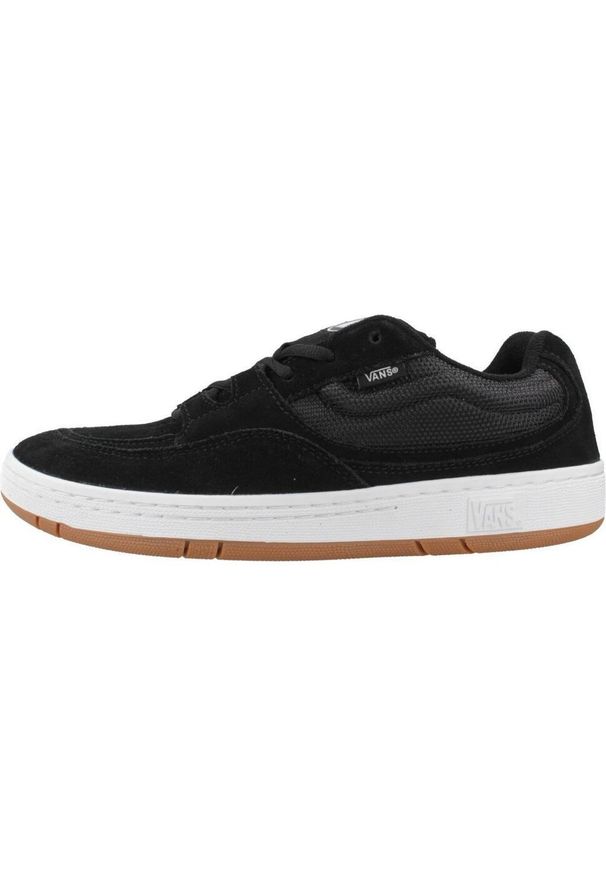 Tenisówki Vans Model Speed Ls Kolor Czarny. Kolor: czarny. Materiał: zamsz, tkanina