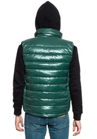 Wrangler - MĘSKI BEZRĘKAWNIK WRANGLER PUFFER VEST PINE W4A3XTG01 112129073. Materiał: puch. Długość rękawa: bez rękawów