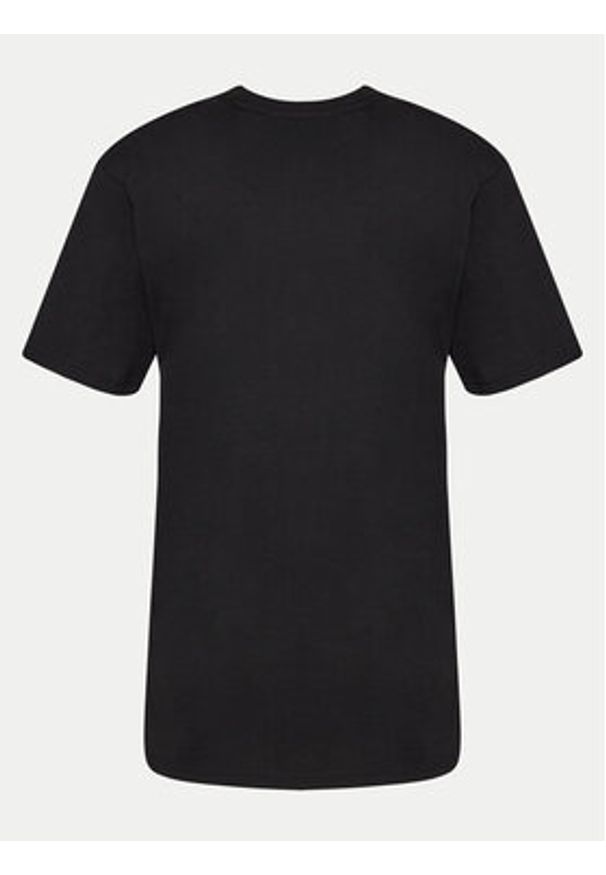 Fila T-Shirt FAU0147 Czarny Regular Fit. Kolor: czarny. Materiał: bawełna